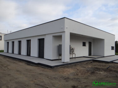 Nowoczesny dom drewniany prefabrykowany – Karpicko k. Wolsztyna
