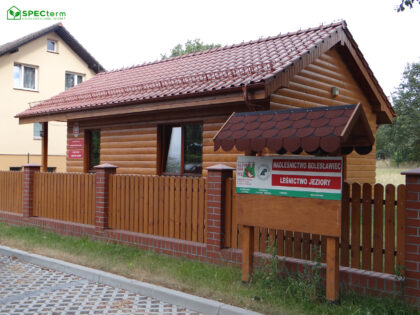 Kancelaria Jeziory w miejscowości Ławszowa, Nadleśnictwo Bolesławiec