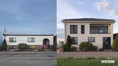 Termomodernizacja i nadbudowa prefabrykatu w systemie Steico - Łubnica