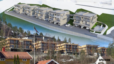 Osiedle na skarpie - Kongsberg, Beskerud, Norwegia