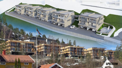 Osiedle na skarpie – Kongsberg, Beskerud, Norwegia